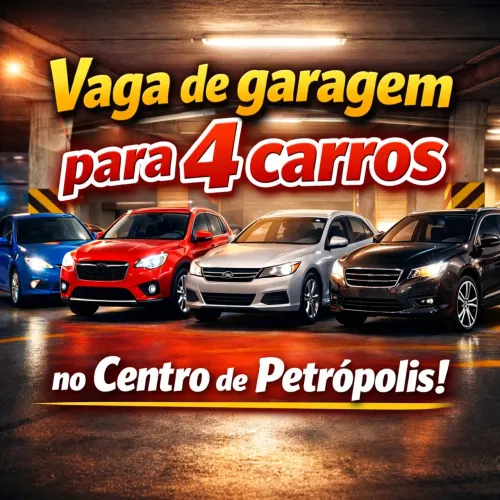 Vaga de garagem - 04 carros - Centro