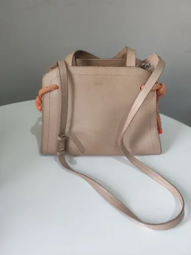 Bolsa Arezzo Nude Excelente Estado de Conservação Alça de Mão e Ombro.