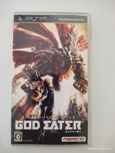 Jogo God Eater PSP Original Japones Completo