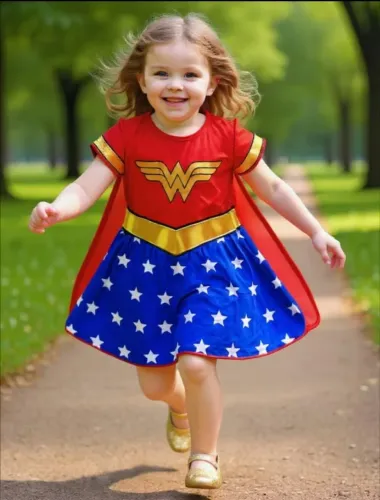FANTASIA INFANTIL DA MULHER MARAVILHA