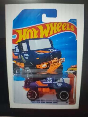 Hotwheels Mercedes Bens Unimog
