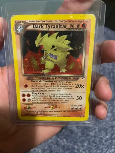 CARD POKÉMON DARK TYRANITAR