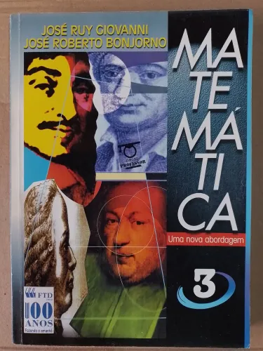 Matemática Volume 3 Bonjorno Excelente Estado 