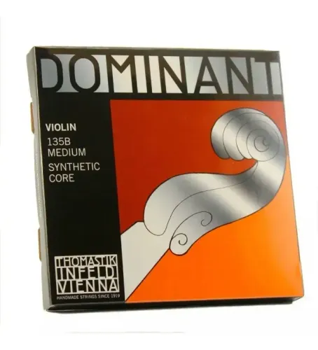 Encordoamento Violino Thomastik Dominant 135b Média Sintético 4/4