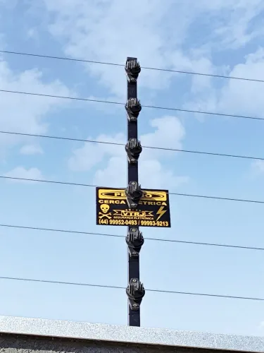 Cerca Elétrica e concertina