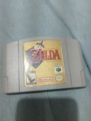 Cartucho original de Nintendo 64 Zelda ocarina of time