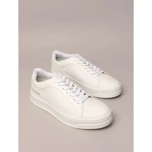Tênis couro calvin Klein branco