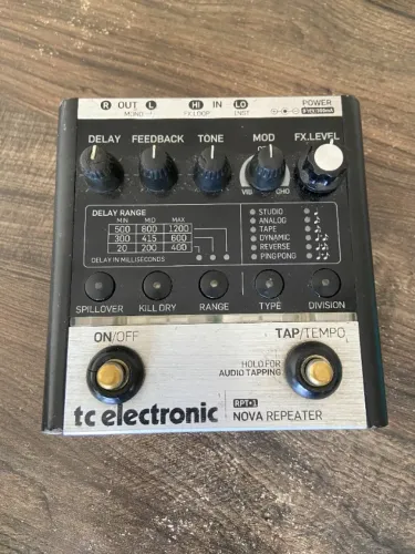 nova delay tc electronic