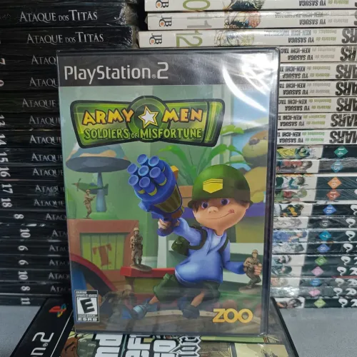 Army Men Soldiers of Missfortune Lacrado Original Playstation 2 PS2