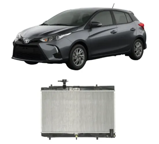 Radiador Toyota Yaris 1.3/1.5 16v 2018 Em Diante