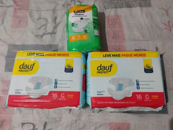 110 Fraldas por R$150,00