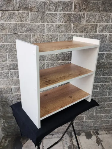 Sapateira - MDF Branco Tx e Amadeirado - Fabricação Própria