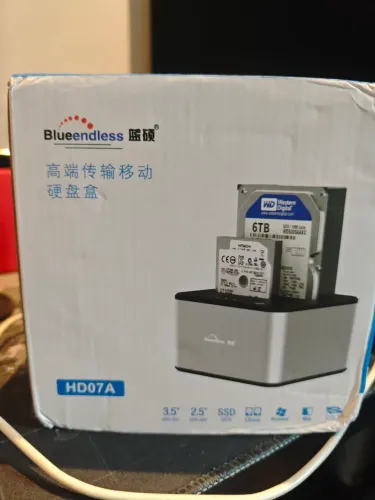 Dock Station Duplo Sata/ssd 2.5/3.5 Usb 3.0 - Clone Offline