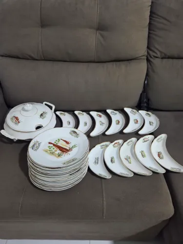 Conjunto de Porcelana Real São Paulo completo!