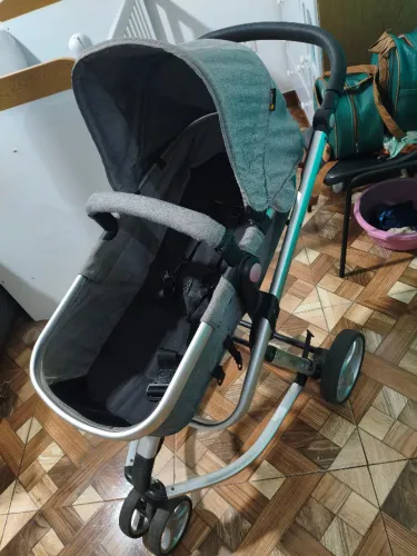 Carrinho de Bebê Safety 1st com Bebê Conforto One-Safe - Completo e Conservado