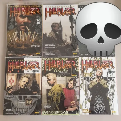 Hqs Hellblazer Condenado 1 à 5 (lacradas) Mike Carey Lee Bermejo Steve Dillon Jock Frusin
