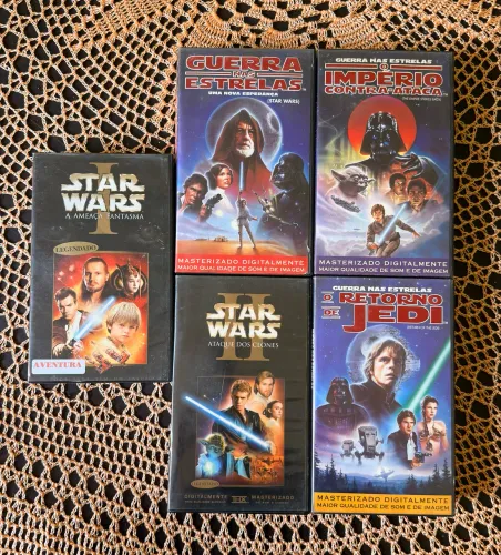 Lote Star Wars VHS