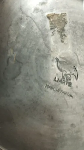 Jarra de água em estanho relíquia Liarte original