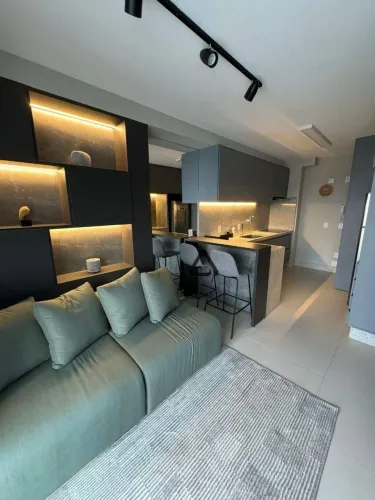 Studio mobiliado no centro de Campinas