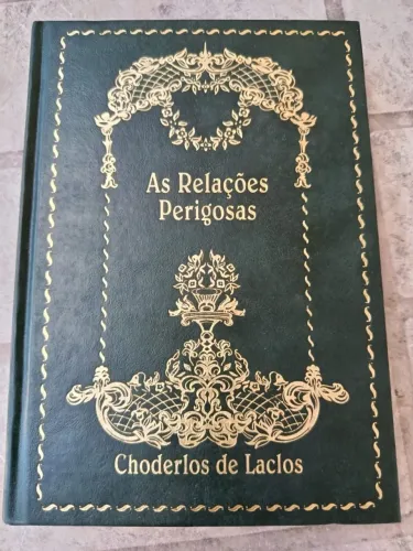Livro Chordelos de Laclos: As relações perigosas - mestres da literatura - capa dura