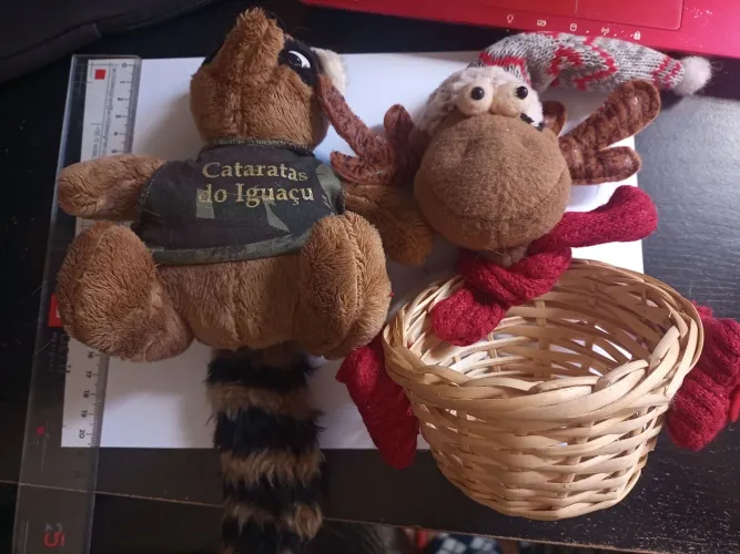 2 pelúcias 