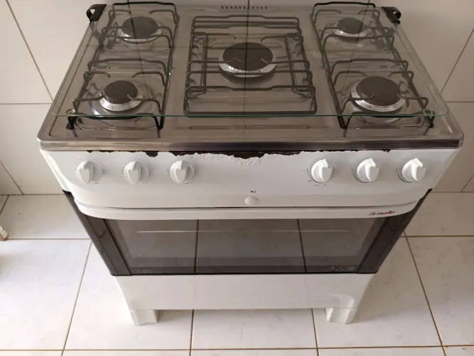 ? Fogão 5 bocas funcionando perfeitamente - Ótimo custo-benefício ?