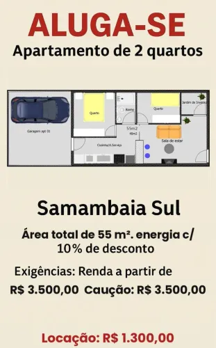 Alugo Apt 2 quartos QN 320 Samambaia Sul 