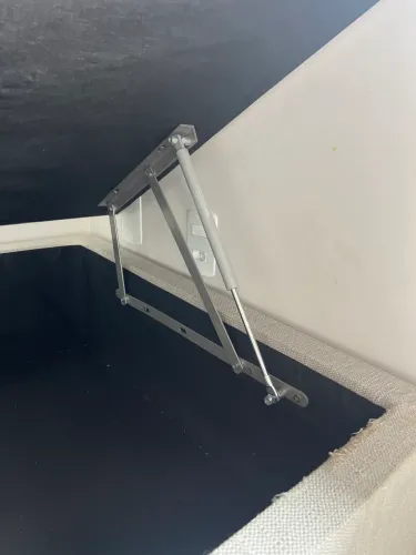 Cama box solteiro com baú