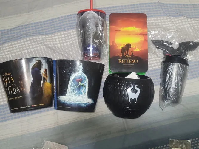 Baldes de Cinema Coleção - Disney, Marvel, Dc - Cinemark-Cinepólis