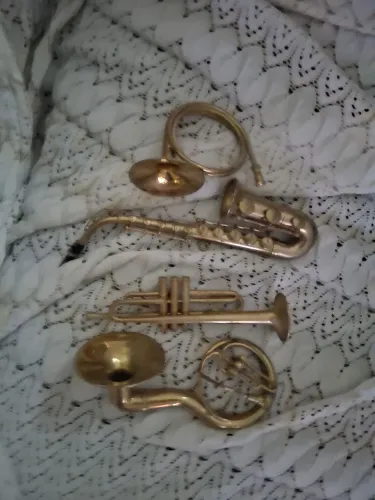 Réplica instrumentos musicais