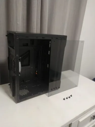 Gabinete Mancer com Vidro Lateral + Fan RGB