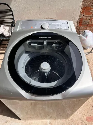 Máquina de Lavar 11Kg Brastemp INOX
