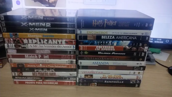 Box Dvds Filmes (só venda)