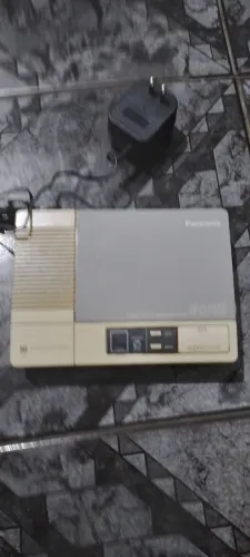 Antigas secretaria  eletrônica   panasonic 