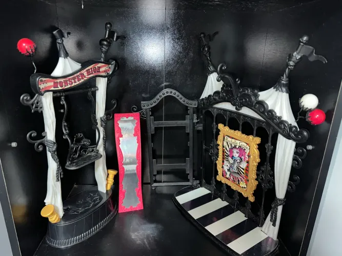 monster high - playset FDC (incompleto)