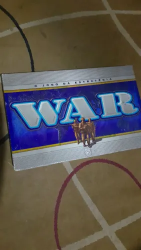 Jogo tabuleiro War grow antigo