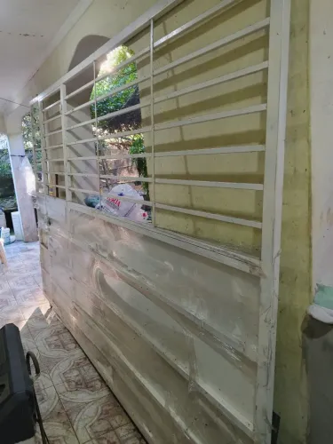 Portão de garagem novo