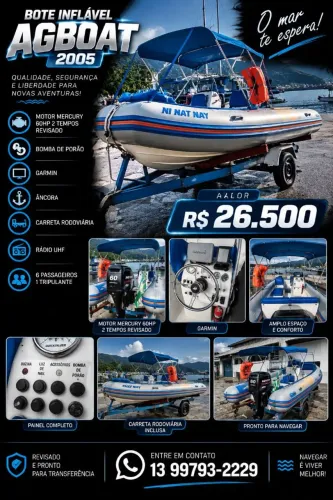 Bote inflável Agboat