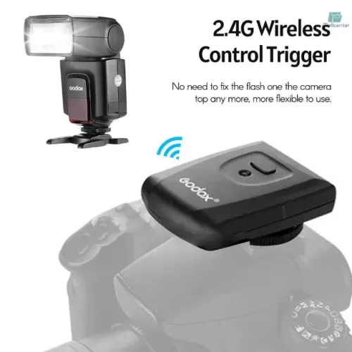 Flash Universal Godox Tt520ii Canon Nikon + Radio Disparador