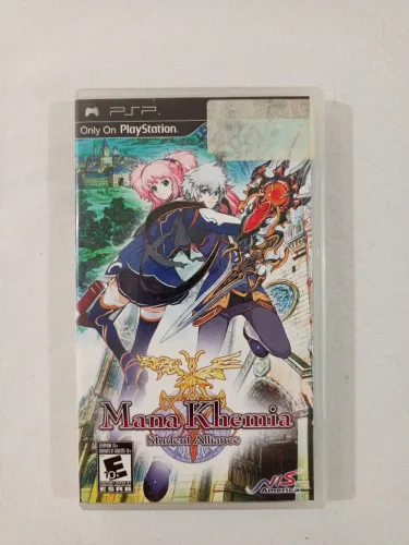 Jogo Mana Khemia Student Alliance Psp Original Completo Raro