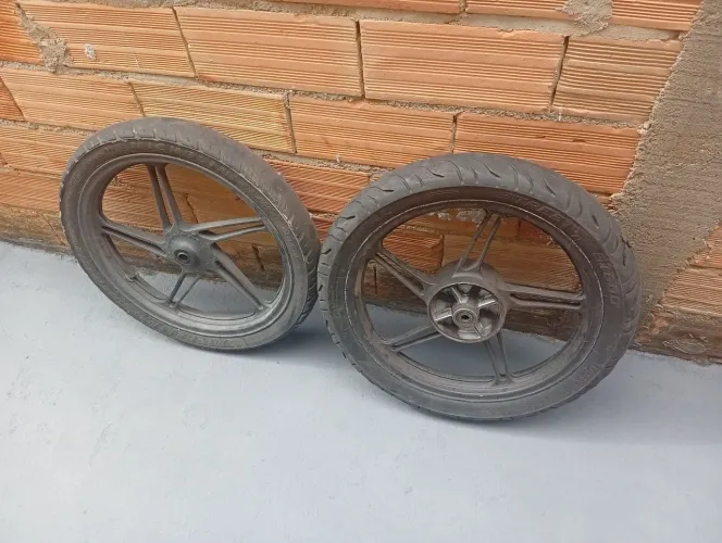 Rodas liga leve Moto Fan, titan 150 160