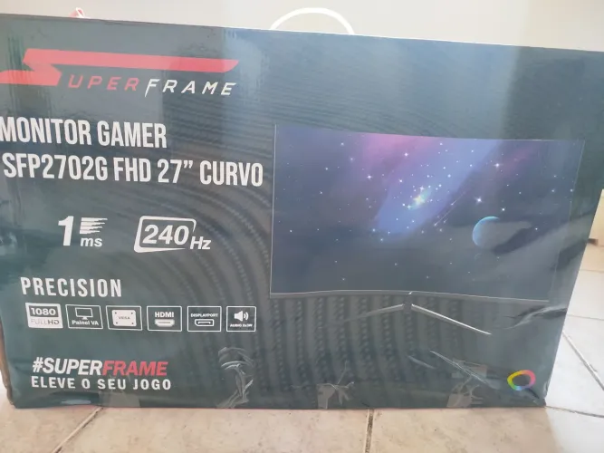 Monitor gamer 27" 240hz