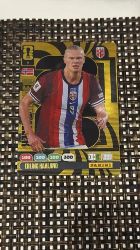 Card Golden Baller Erling Haaland Panini Adrenalyn XL FIFA World Cup 2026