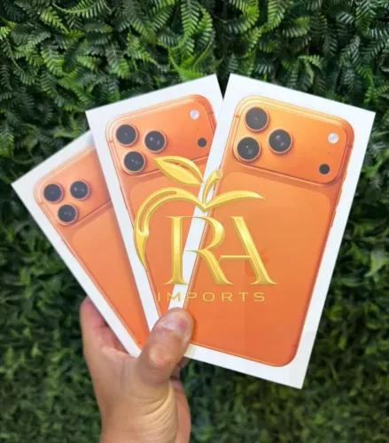 iPhone 17 Pro 256 GB Laranja Cósmico, Lacrados, Garantia de Fábrica Apple, Em até 18x