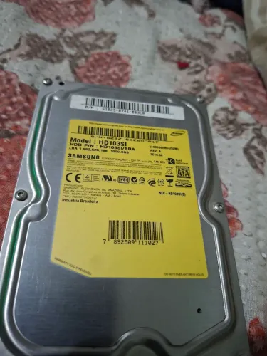 HD SAMSUNG 1 TERA BITE SATA, 100% IMPECÁVEL