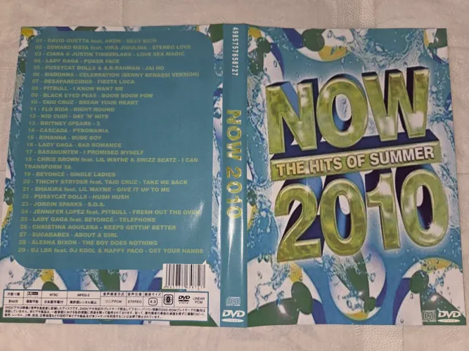 DVD DUPLO , NOW THE HITS OF SUMMER 2010 ! EXCELENTE ESTADO !