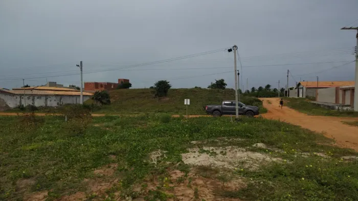 ótimo terreno praia do abais esquina de
