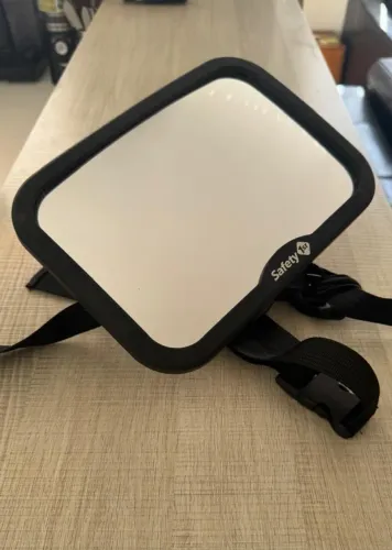 Espelho Retrovisor Infantil Curvado para Bebê - Usado em Ótimo Estado