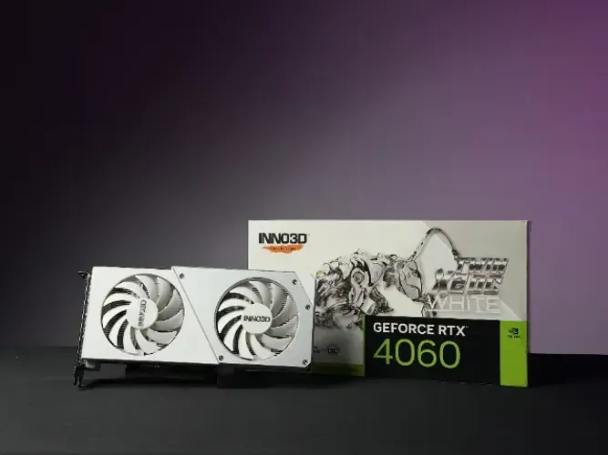 Placa de Vídeo - INNO3D GeForce RTX 4060 Twin X2 OC White 8GB por R$ 1.999 (seminova)