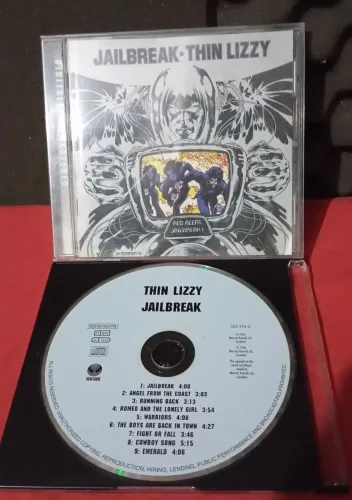 Cd Thin Lizzy Jailbreak import.como novo